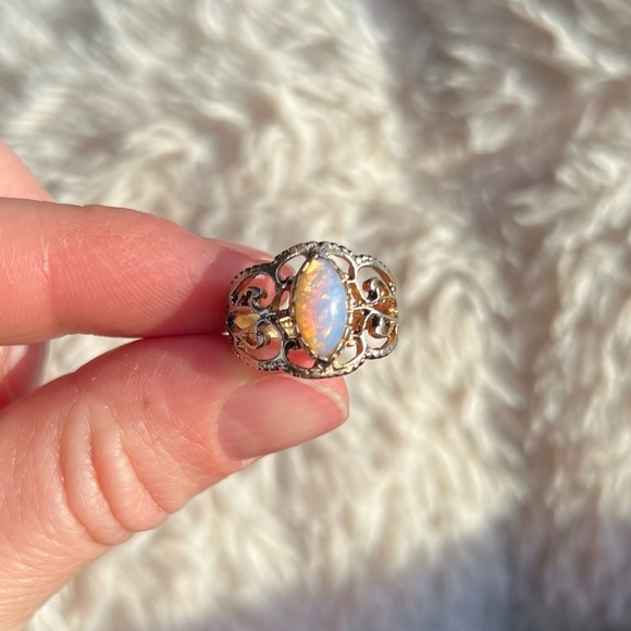 18K hge Opal ESPO Ring - Picture 9 of 11
